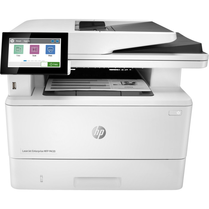 HP LaserJet Enterprise M430f Multifunction Blanco y negro Impresora, Solo Ethernet Fotocopiadora, escáner