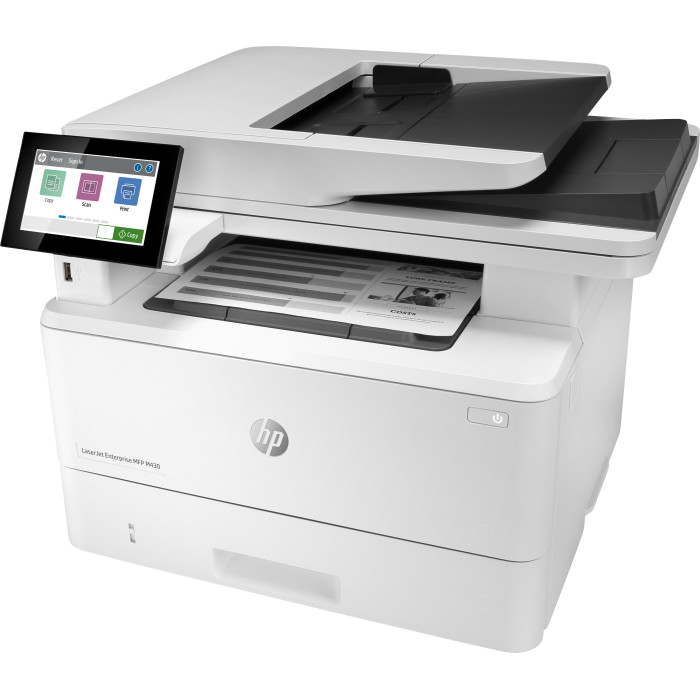 HP LaserJet Enterprise M430f Multifunction Blanco y negro Impresora, Solo Ethernet Fotocopiadora, escáner