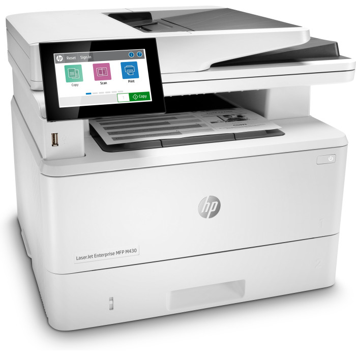 HP LaserJet Enterprise M430f Multifunction Blanco y negro Impresora, Solo Ethernet Fotocopiadora, escáner
