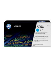 HP Cartucho de tóner original LaserJet 507A cian