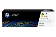 HP Cartucho de tóner original LaserJet 201A amarillo