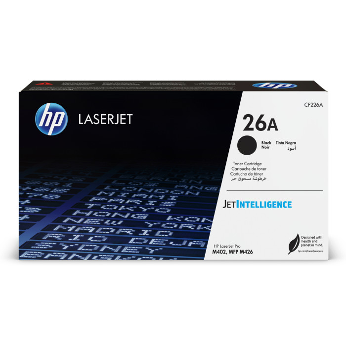 HP Cartucho de tóner original LaserJet 26A negro