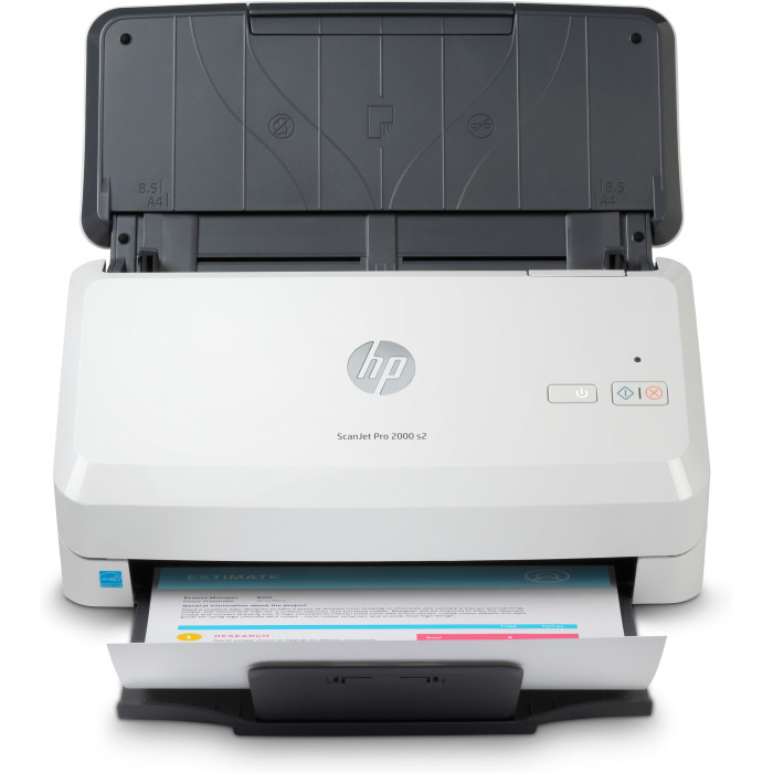 HP ScanJet Pro 2000 s2 Escáner alimentado con hojas 600 x 600 DPI A4 Negro, Blanco