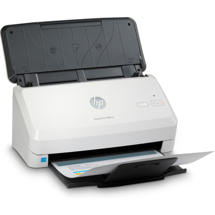 HP ScanJet Pro 2000 s2 Escáner alimentado con hojas 600 x 600 DPI A4 Negro, Blanco