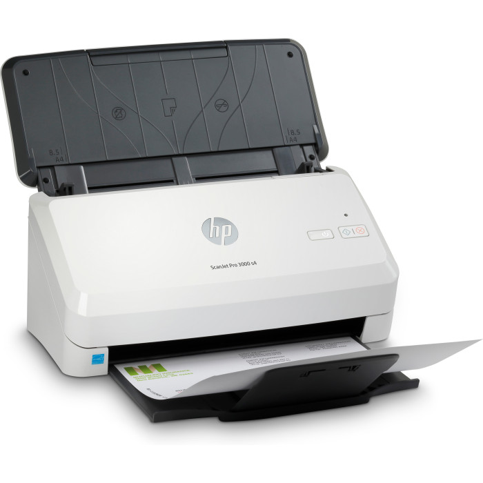 HP ScanJet Pro 3000 s4 Escáner alimentado con hojas 600 x 600 DPI A4 Negro, Blanco