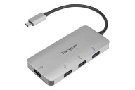 Targus ACH226BT hub de interfaz USB 3.2 Gen 1 (3.1 Gen 1) Type-C 5000 Mbit s Plata