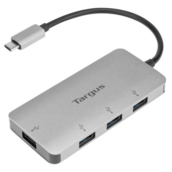 Targus ACH226BT hub de interfaz USB 3.2 Gen 1 (3.1 Gen 1) Type-C 5000 Mbit s Plata
