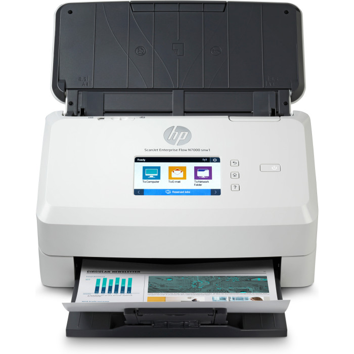 HP ScanJet Enterprise Flow N7000 snw1 Escáner alimentado con hojas 600 x 600 DPI A4 Blanco