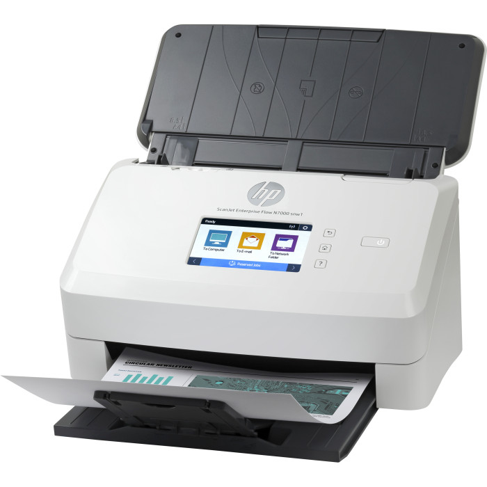 HP ScanJet Enterprise Flow N7000 snw1 Escáner alimentado con hojas 600 x 600 DPI A4 Blanco