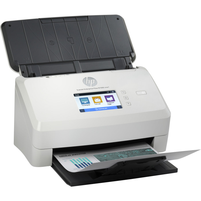 HP ScanJet Enterprise Flow N7000 snw1 Escáner alimentado con hojas 600 x 600 DPI A4 Blanco
