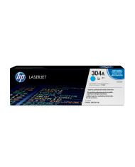 HP Cartucho de tóner original LaserJet 304A cian