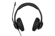 Targus AEH102TT auricular y casco Auriculares Alámbrico Diadema Oficina Centro de llamadas USB tipo A Negro