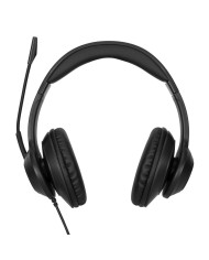 Targus AEH102TT auricular y casco Auriculares Alámbrico Diadema Oficina Centro de llamadas USB tipo A Negro