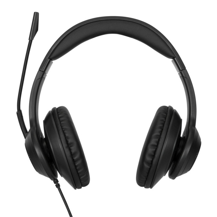 Targus AEH102TT auricular y casco Auriculares Alámbrico Diadema Oficina Centro de llamadas USB tipo A Negro