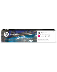 HP Cartucho magenta original PageWide 981X magenta de alto rendimiento