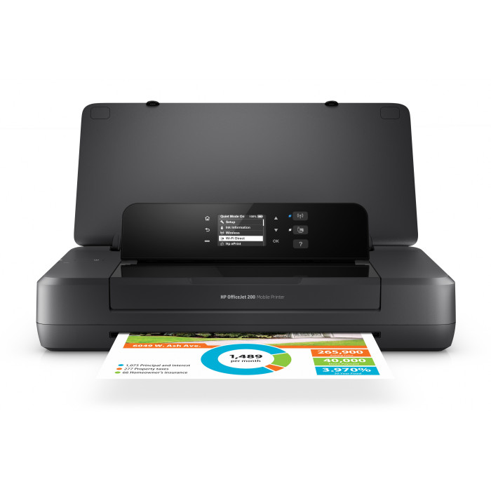 HP Officejet 200 Mobile Inalámbrico Color Impresora