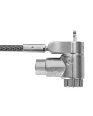 Targus ASP95MKGLX-25 cable antirrobo Plata 2 m