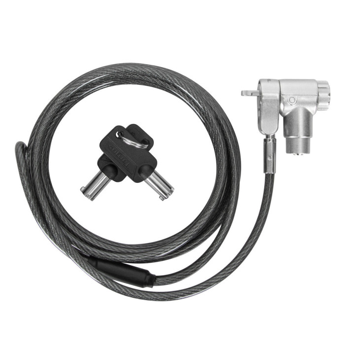 Targus ASP95MKGLX-25 cable antirrobo Plata 2 m