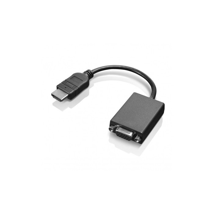 Lenovo HDMI   VGA 0,2 m Negro