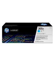 HP Cartucho de tóner original LaserJet 305A cian