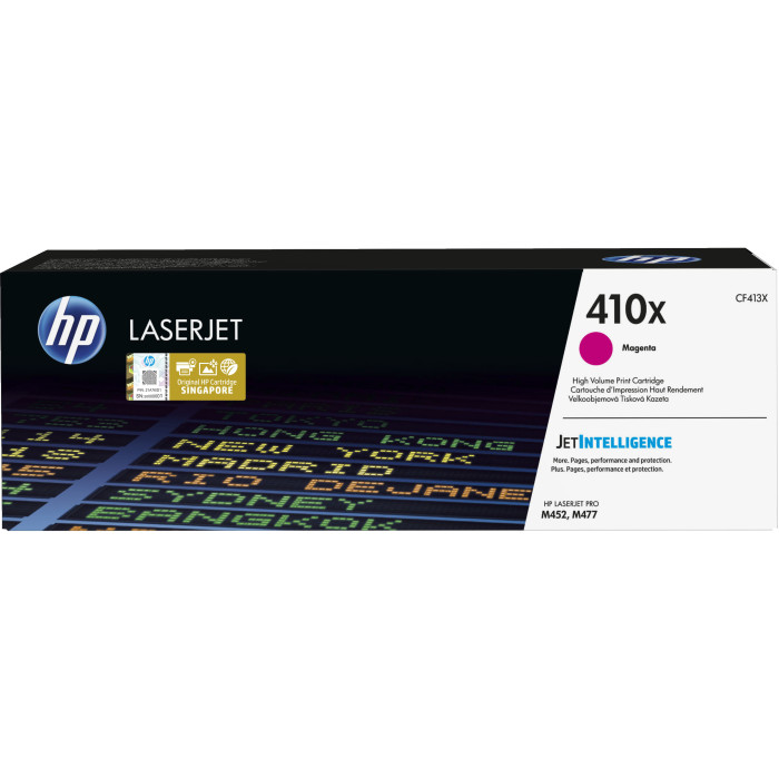 HP Cartucho de tóner original LaserJet 410X magenta de alta capacidad