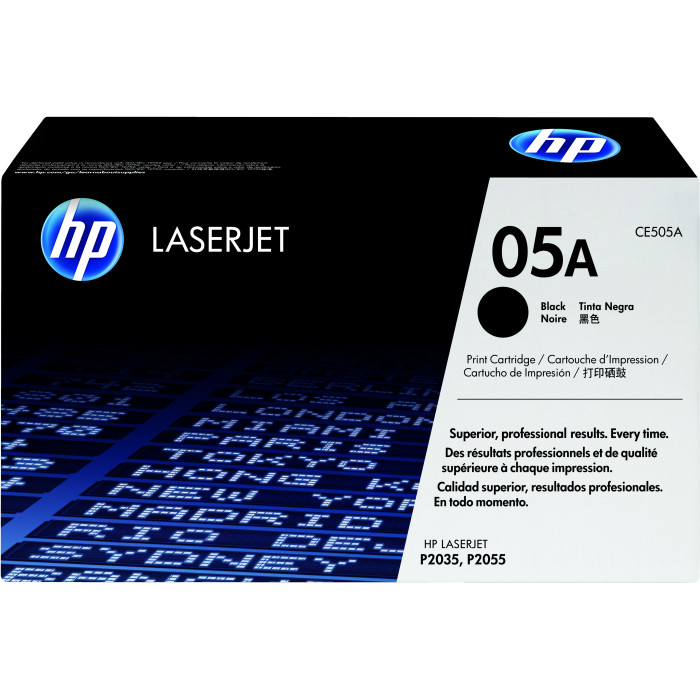 HP Cartucho de tóner original LaserJet 05A negro