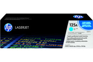 HP Cartucho de tóner original LaserJet 125A cian