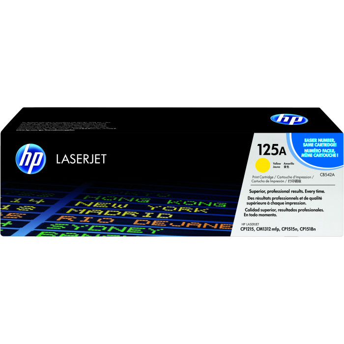 HP Cartucho de tóner original LaserJet 125A amarillo